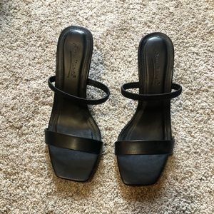 Black Heels Sandals